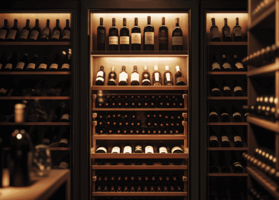 Wein Cabinet für die optimale Reifung von Rot- und Weißweinen
