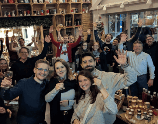 gruppe erlebt tasting im haus der manufakturen koeln