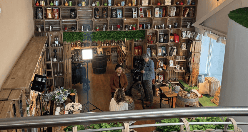 Johannes Oerding in Köln Interview im Haus der Manufakturen