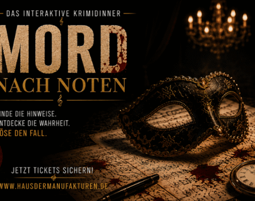 Interaktives Krimidinner Köln Mord nach Noten
