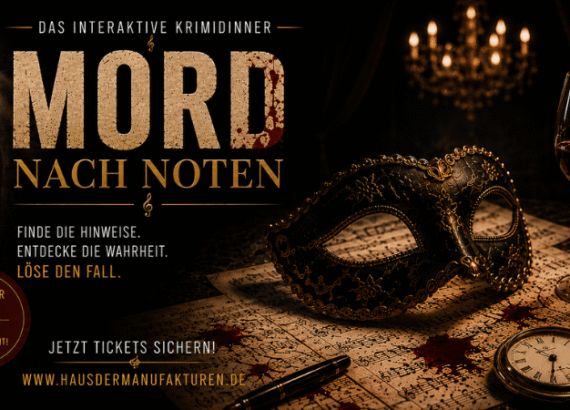Interaktives Krimidinner Köln Mord nach Noten