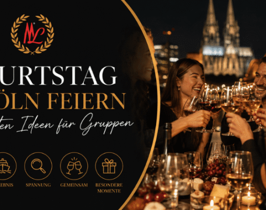 Geburtstag in Köln feiern mit Freunden und gemeinsamer Gruppe