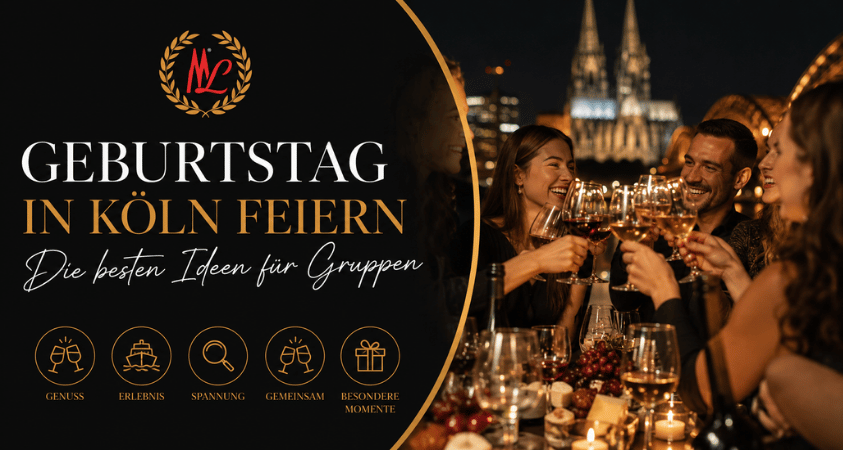 Geburtstag in Köln feiern Die besten Ideen für Gruppen