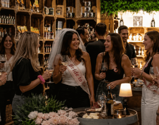 Spontaner Junggesellenabschied beim Wein Tasting im Haus der Manufakturen Köln
